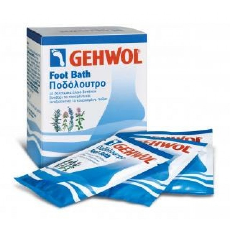 Gehwol Foot Bath 10x20gr | Περιποιητικό Ποδόλουτρο με Αιθέρια Έλαια