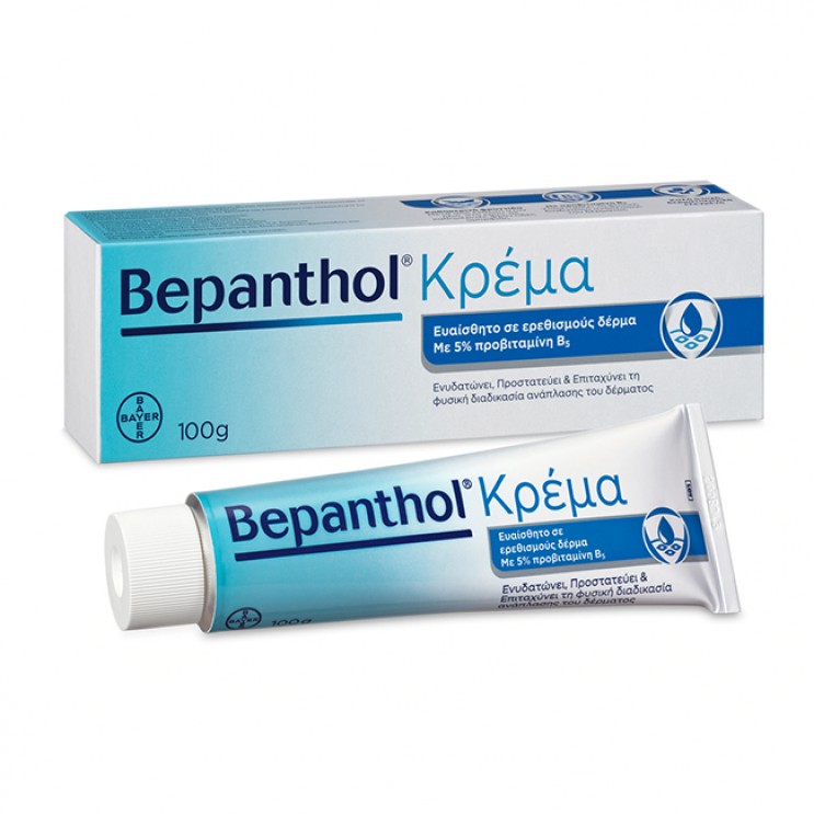 Bepanthol Cream 100gr | Κρέμα για το Ερεθισμένο και Ευαίσθητο Δέρμα,  ΦΡΟΝΤΙΔΑ ΠΡΟΣΩΠΟΥ