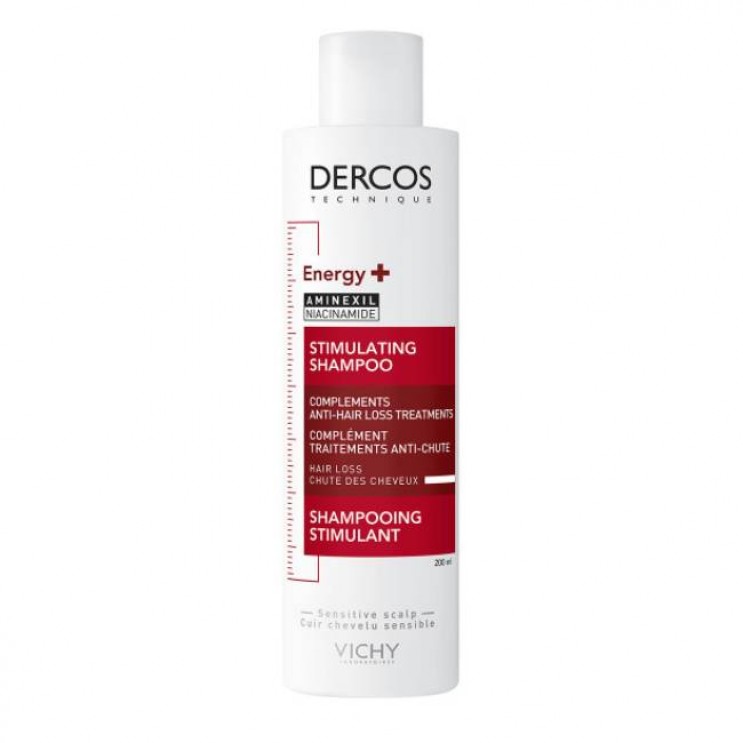 Vichy Dercos Energy+ Shampoo 200ml | Δυναμωτικό Σαμπουάν κατά της Τριχόπτωσης, με Aminexil και Νιασιναμίδη  ΦΡΟΝΤΙΔΑ ΜΑΛΛΙΩΝ