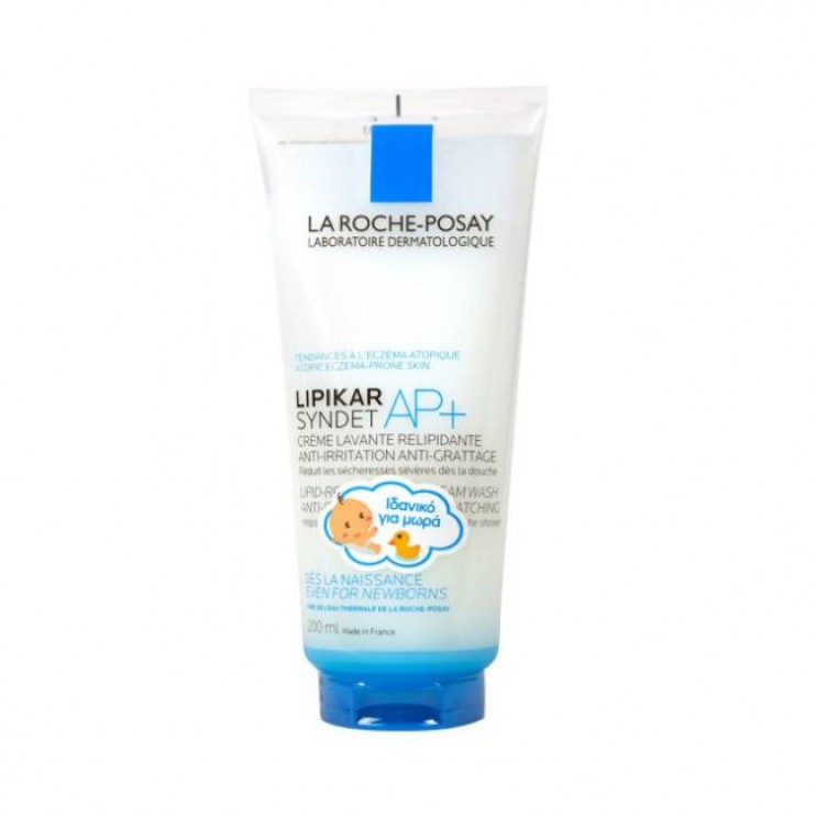 La Roche Posay Lipikar Syndet ΑP+ 200ml |  Κρέμα Καθαρισμού Αναπλήρωσης Λιπιδίων Κατά των Ερεθισμών 