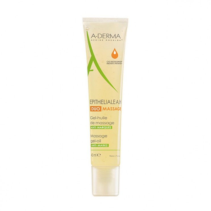 A-Derma Epitheliale A.H. Massage Gel Oil 40ml | Ελαιώδες Τζελ για Μασάζ Κατά των Ουλών & Ραγάδων του Δέρματος 