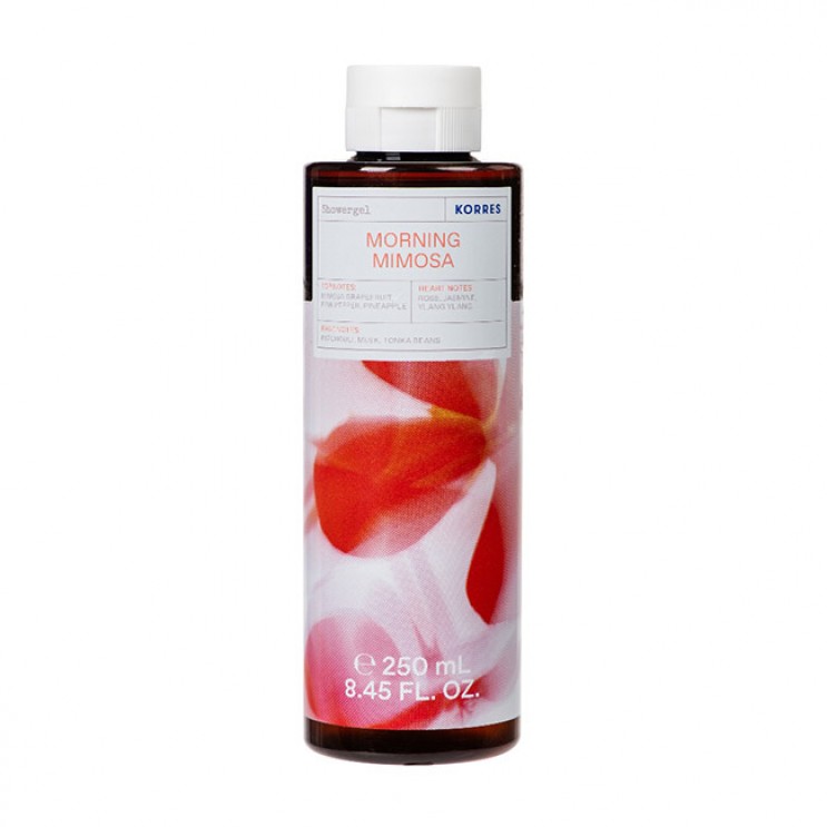 Korres Showergel Morning Mimosa 250ml | Αρωματικό Αφρόλουτρο με Ενυδατικούς Παράγοντες ΦΡΟΝΤΙΔΑ ΓΙΑ ΤΟ ΣΩΜΑ