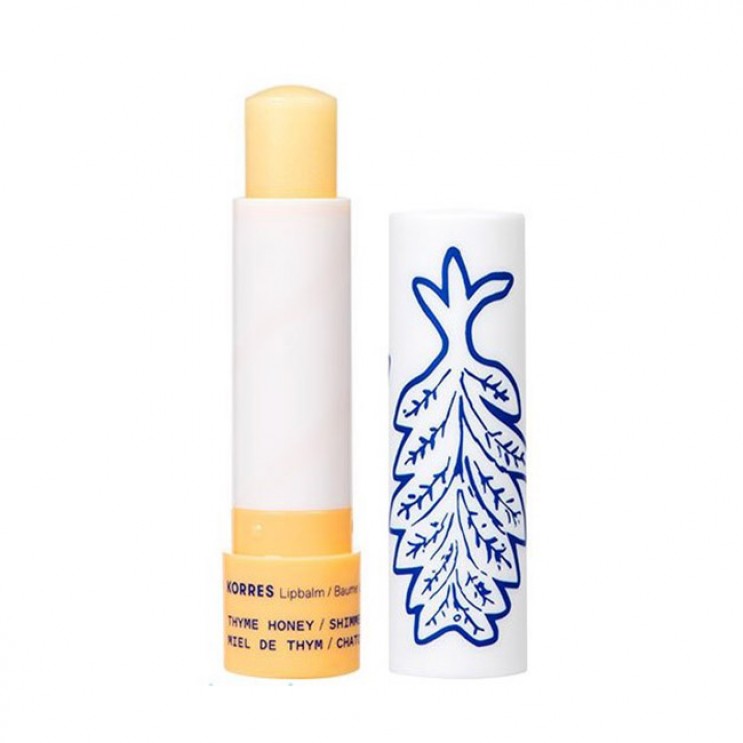 Korres Lipbalm Thyme Honey Shimmery 4.5g | Ενυδάτωση Χειλιών με Μέλι για Extra Λάμψη ΦΡΟΝΤΙΔΑ ΠΡΟΣΩΠΟΥ