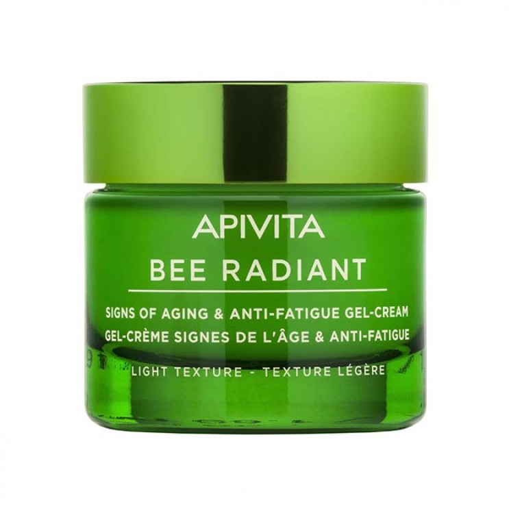 Apivita Bee Radiant Gel-Cream, Light Texture 50ml | Κρέμα-Gel για Σημάδια Γήρανσης & Ξεκούραστη Όψη,Ελαφριάς Υφής ΦΡΟΝΤΙΔΑ ΠΡΟΣΩΠΟΥ