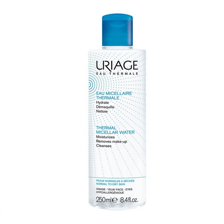 Uriage Thermal Micellar Water 250ml | Νερό Καθαρισμού Προσώπου & Ματιών, για Κανονική - Ξηρή Επιδερμίδα ΦΡΟΝΤΙΔΑ ΠΡΟΣΩΠΟΥ