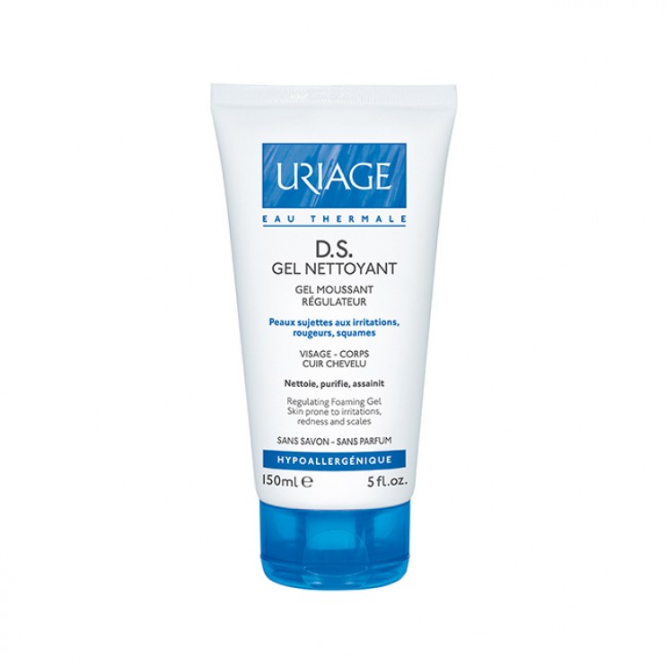 Uriage DS Regulating Foaming Gel 150ml | Αφρώδες Ρυθμιστικό Τζελ  Καθαρισμού