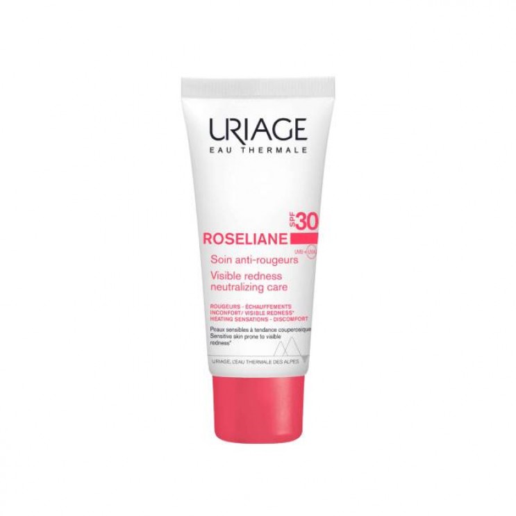 Uriage Roseliane Anti-Redness Cream SPF30 40ml | Κρέμα Κατά της Ερυθρότητας με SPF30 ΦΡΟΝΤΙΔΑ ΠΡΟΣΩΠΟΥ