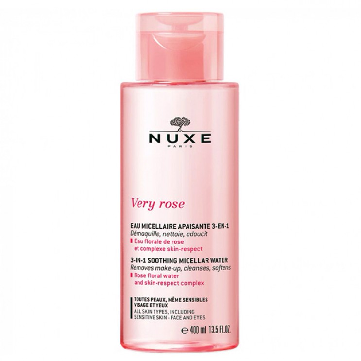 Nuxe Very Rose 3 in 1 Soothing Micellar Water 400ml | Νερό Καθαρισμού για Πρόσωπο & Μάτια