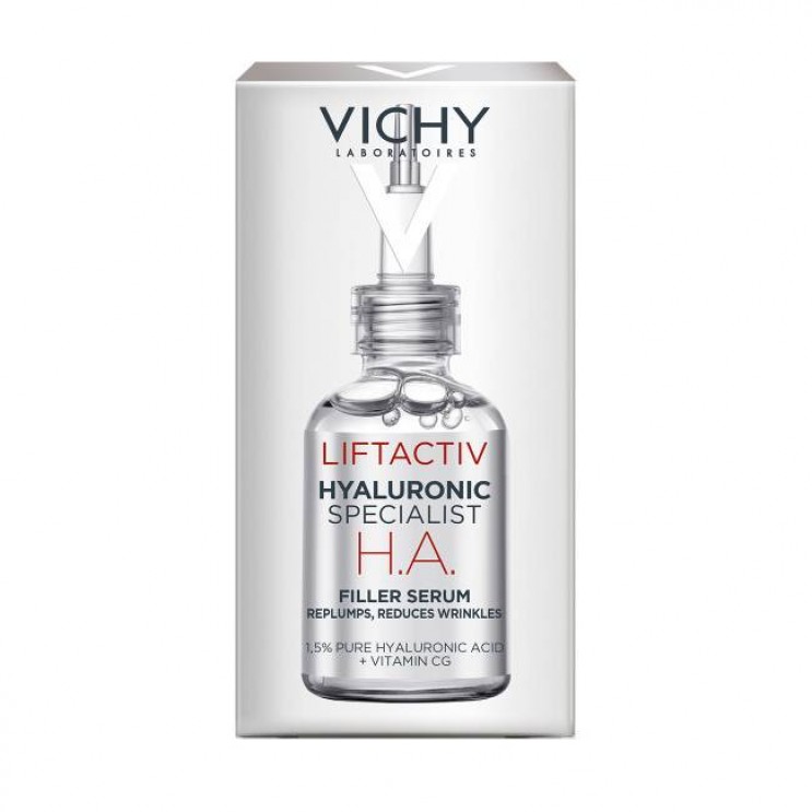 Vichy Liftactiv Hyaluronic Specialist H.A. Filler Serum, 30ml | Oρός Προσώπου για Ενίσχυση του Υαλουρονικού Οξέος, Ενάντια στα Πρώτα Σημάδια Γήρανσης ΦΡΟΝΤΙΔΑ ΠΡΟΣΩΠΟΥ