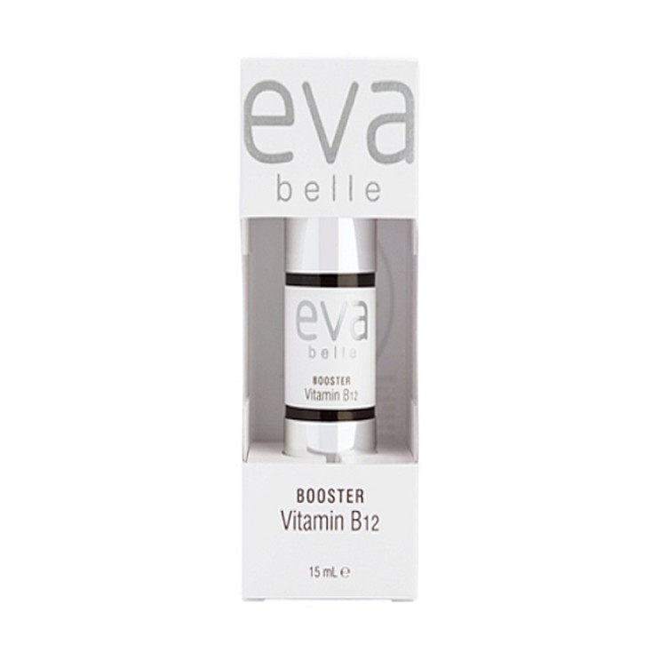 Intermed Eva Belle Booster Vitamin B12 15ml |Ορός για Aποκατάσταση της Υγρασίας της Επιδερμίδας & Επανόρθωση ΦΡΟΝΤΙΔΑ ΠΡΟΣΩΠΟΥ