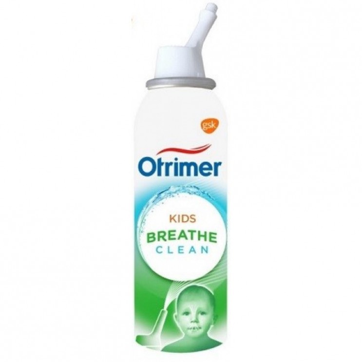 Otrimer Breathe Clean Kids 100ml | Ισότονο Διάλυμα Θαλασσινού Νερού, Ήπιος Ψεκασμός  ΦΑΡΜΑΚΕΙΟ