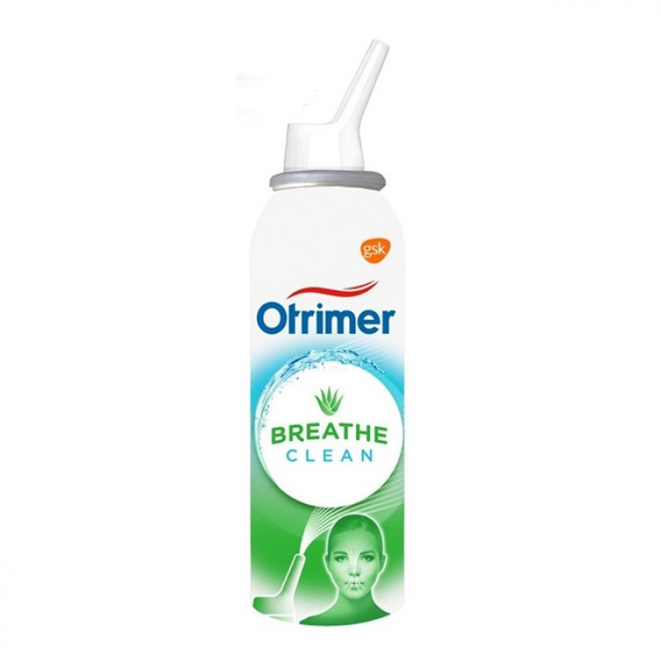 Otrimer Breathe Clean με Aloe Vera 100ml | Ισότονο Διάλυμα Θαλασσινού Νερού Μέτριος Ψεκασμός  ΦΑΡΜΑΚΕΙΟ