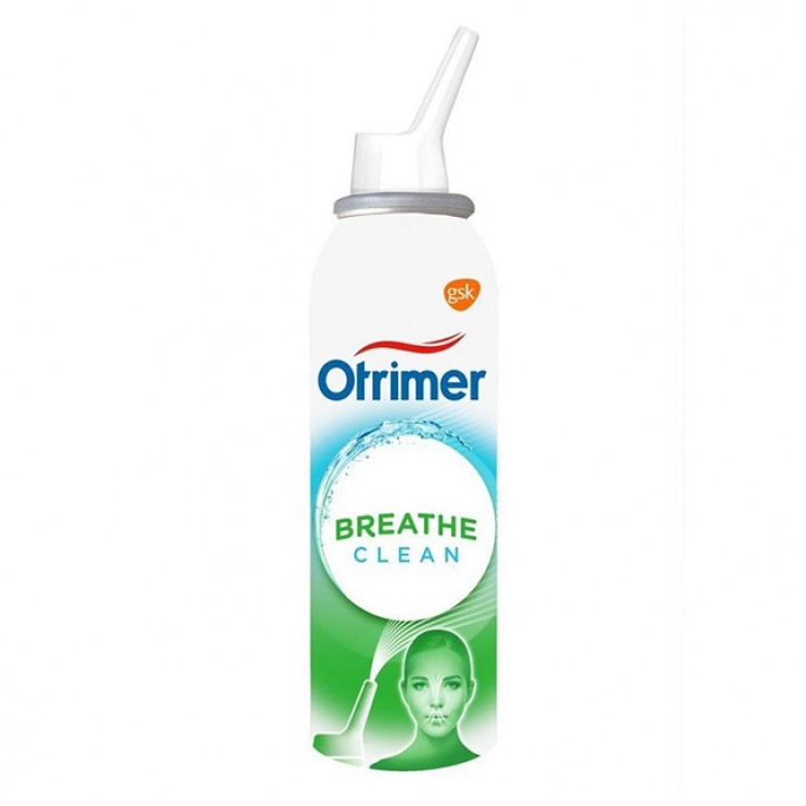 Otrimer Breathe Clean 100ml | Ισότονο Διάλυμα Θαλασσινού Νερού, Δυνατός Ψεκασμός  ΦΑΡΜΑΚΕΙΟ
