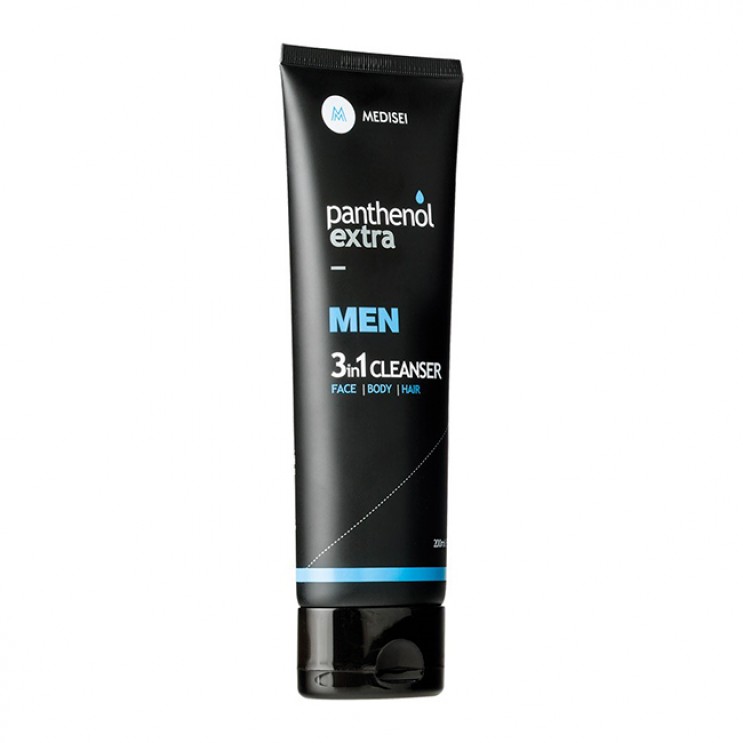 Medisei Panthenol Extra Men 3 in 1 Cleanser 200ml | Αναζωογονητικό Αφρόλουτρο και Σαμπουάν για Άντρες ΦΡΟΝΤΙΔΑ ΜΑΛΛΙΩΝ