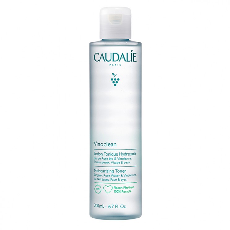 Caudalie Vinoclean Moisturizing Toner 200ml | Ενυδατική & Τονωτική Λοσιόν Προσώπου & Ματιών  ΦΡΟΝΤΙΔΑ ΠΡΟΣΩΠΟΥ