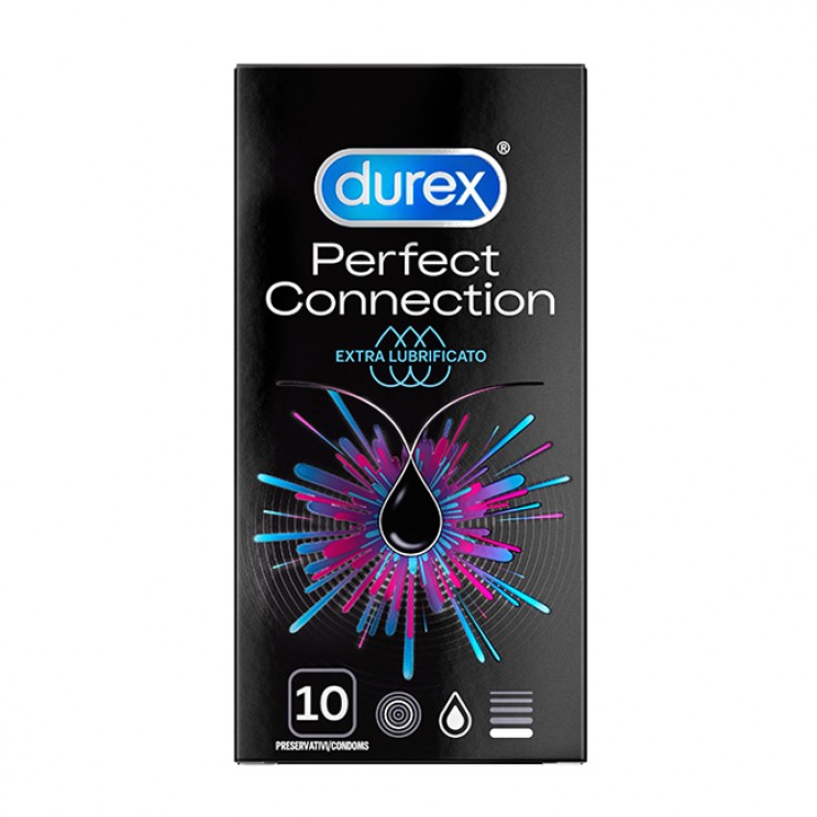 Durex Perfect Connection 10τμχ | Προφυλακτικά Με Extra Επίστρωση Λιπαντικού ΣΕΞΟΥΑΛΙΚΗ ΥΓΕΙΑ