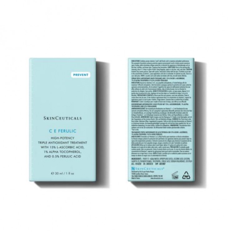 SkinCeuticals C E Ferulic 30ml | Aντιοξειδωτικός Ορός Υψηλής Δράσης για Πρόληψη και Αντιμετώπιση των Σημαδιών Γήρανσης  με Βιταμίνη C και Φερουλικό οξύ ΦΡΟΝΤΙΔΑ ΠΡΟΣΩΠΟΥ