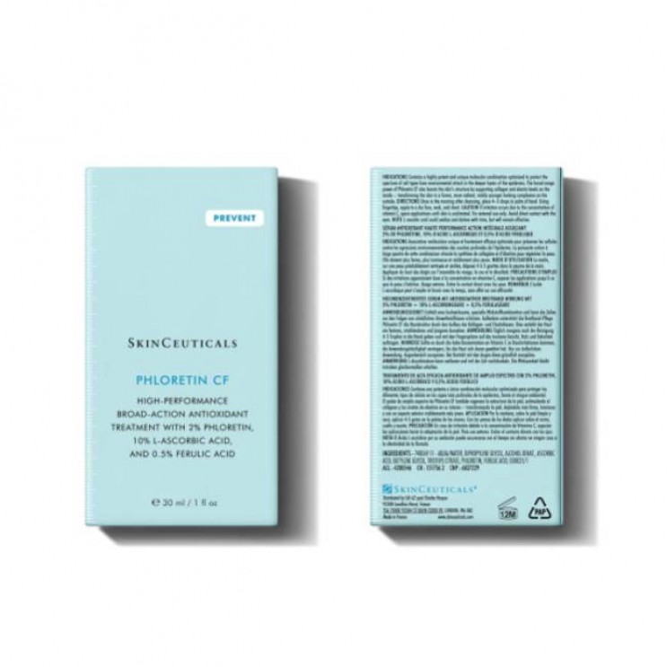 SkinCeuticals Phloretin CF Serum 30ml | Aντιοξειδωτικός Ορός Υψηλής Δράσης για Πρόληψη και Αντιμετώπιση των Σημαδιών Γήρανσης  με Βιταμίνη C και Φλορετίνη ΦΡΟΝΤΙΔΑ ΠΡΟΣΩΠΟΥ