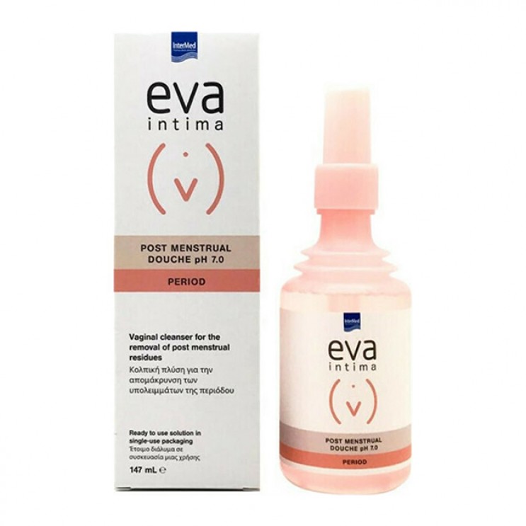 Intermed Eva Intima Douche Post Menstrual 147ml | Κολπική Πλύση για την Απομάκρυνση των Υπολειμμάτων της Περιόδου