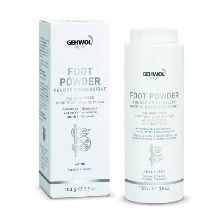 Gehwol Med Foot Powder 100gr | Προστατευτική Πούδρα Ποδιών για Μύκητες & Κακοσμία ΦΑΡΜΑΚΕΙΟ