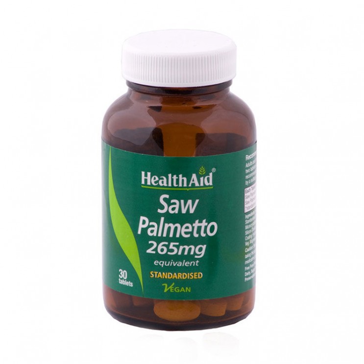 Health Aid Saw Palmetto Berry Extract 30tabs |Συμπλήρωμα Διατροφής  για το Ανδρικό Ουροποιητικό Σύστημα  ΔΗΜΟΦΙΛΕΣΤΕΡΑ