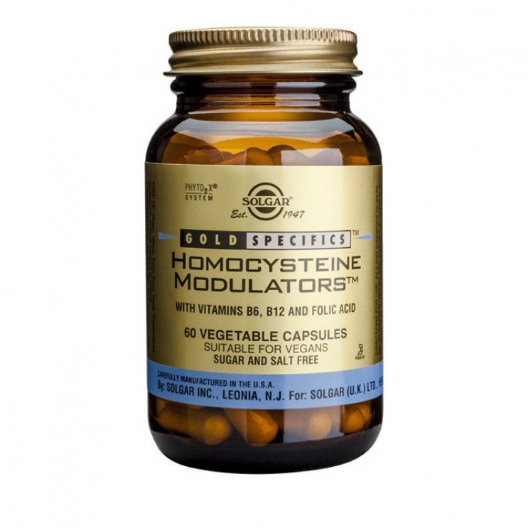 Solgar Homocysteine Modulators 60veg.caps | Συμπλήρωμα Διατροφής με Ομοκυστεΐνη  ΦΑΡΜΑΚΕΙΟ