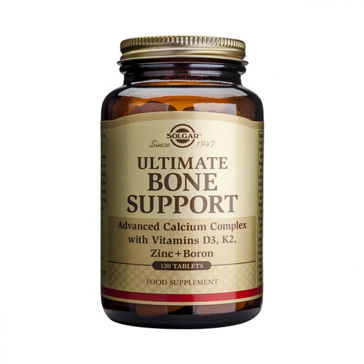 Solgar Ultimate Bone Support Complex 120tabs | Συμπλήρωμα Διατροφής για Γερά Οστά ΦΑΡΜΑΚΕΙΟ
