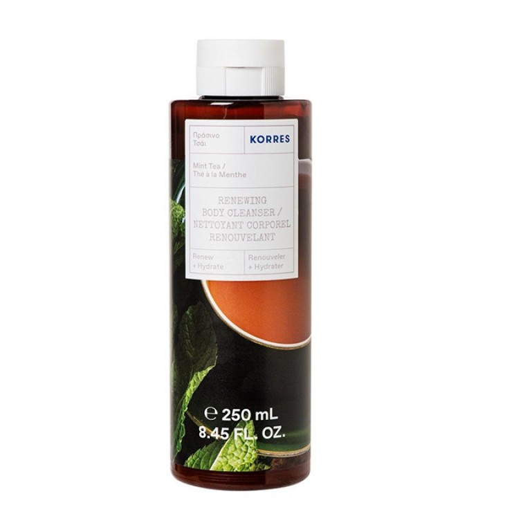Korres Body Cleanser Mint Tea  250ml | Αφρόλουτρο με Άρωμα Πράσινο Τσάι  ΦΡΟΝΤΙΔΑ ΓΙΑ ΤΟ ΣΩΜΑ