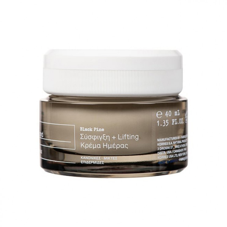 Korres Black Pine 4D Bounce Firming Moisturizer Light Texture, 40ml | Μαύρη Πεύκη Κρέμα Ημέρας Σύσφιγξη & Lifting για Κανονικές-Μικτές Επιδερμίδες ΦΡΟΝΤΙΔΑ ΠΡΟΣΩΠΟΥ