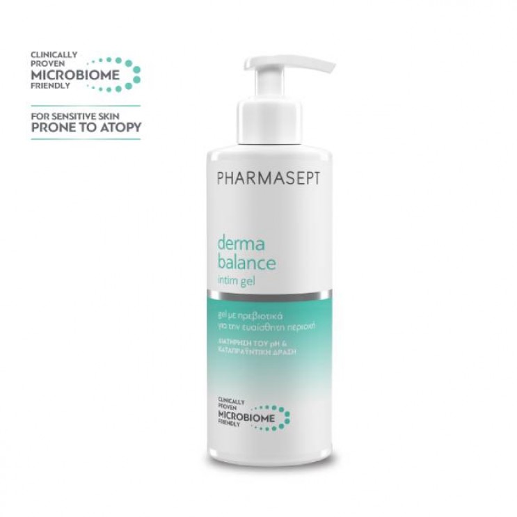 Pharmasept Derma Balance Intim Gel 250ml | Απαλό Τζελ για την Ευαίσθητη Περιοχή ΥΓΙΕΙΝΗ
