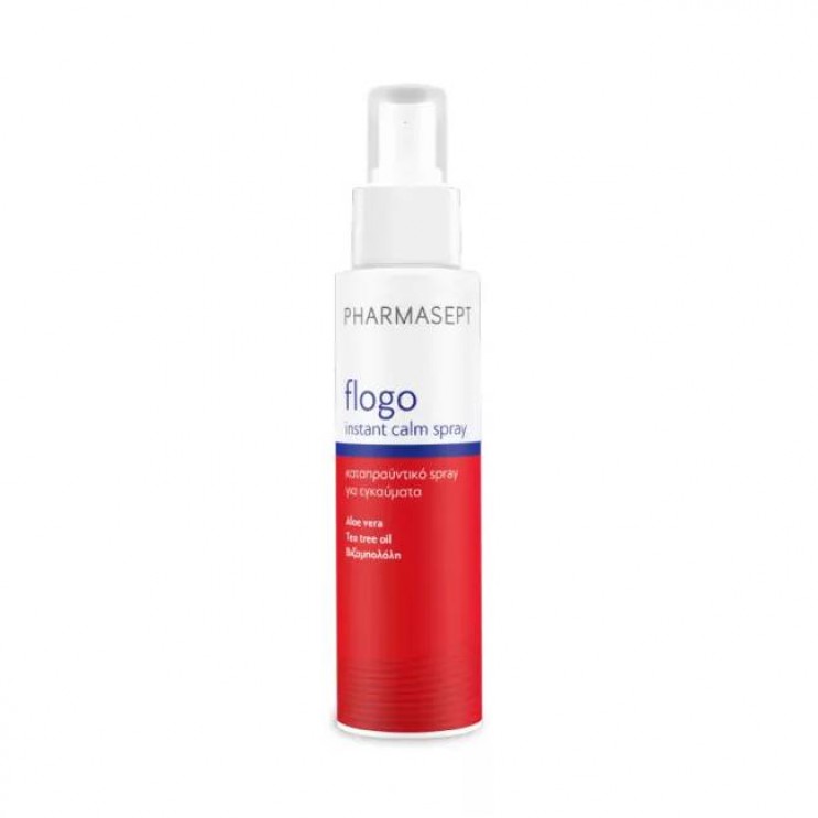 Pharmasept Flogo Instant Calm Spray 100ml | Σπρέι Ανακούφισης από Εγκαύματα και Ερεθισμούς ΦΑΡΜΑΚΕΙΟ