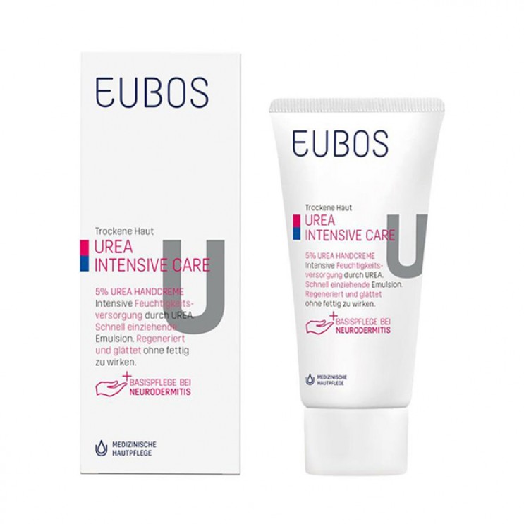 Eubos Urea 5% Hand Cream,75ml | Κρέμα Εντατικής Φροντίδας για Ξηρά & Σκασμένα Χέρια ΦΡΟΝΤΙΔΑ ΓΙΑ ΤΟ ΣΩΜΑ
