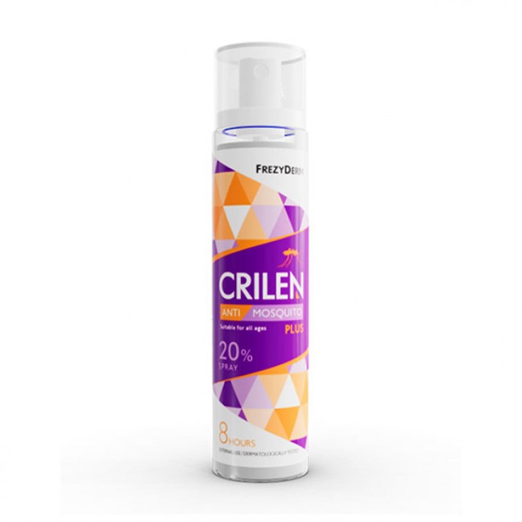 Frezyderm Crilen Anti Mosquito Plus 20% 100ml |  Εντομοαπωθητικό Σπρέι  ΦΡΟΝΤΙΔΑ ΓΙΑ ΤΟ ΣΩΜΑ