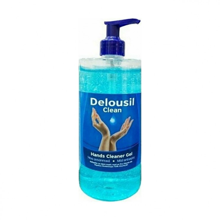 S.J.A Delousil Hands Cleaner Gel 1Lt | Ήπιο Αντισηπτικό Χεριών ΦΑΡΜΑΚΕΙΟ