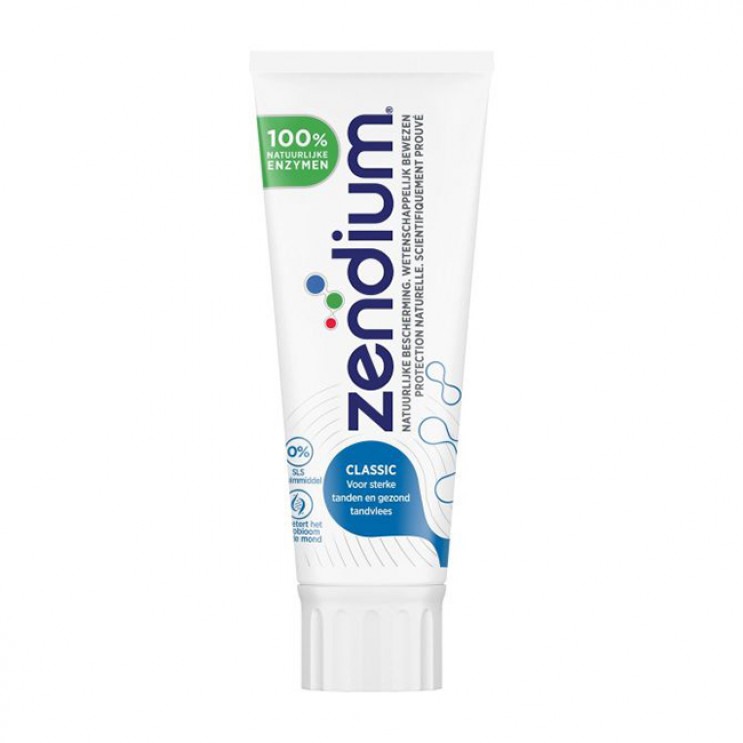 Zendium Classic Complete 75ml | Οδοντόκρεμα Καθημερινής Χρήσης για Προστασία Δοντιών & Ούλων ΣΤΟΜΑΤΙΚΗ ΥΓΙΕΙΝΗ