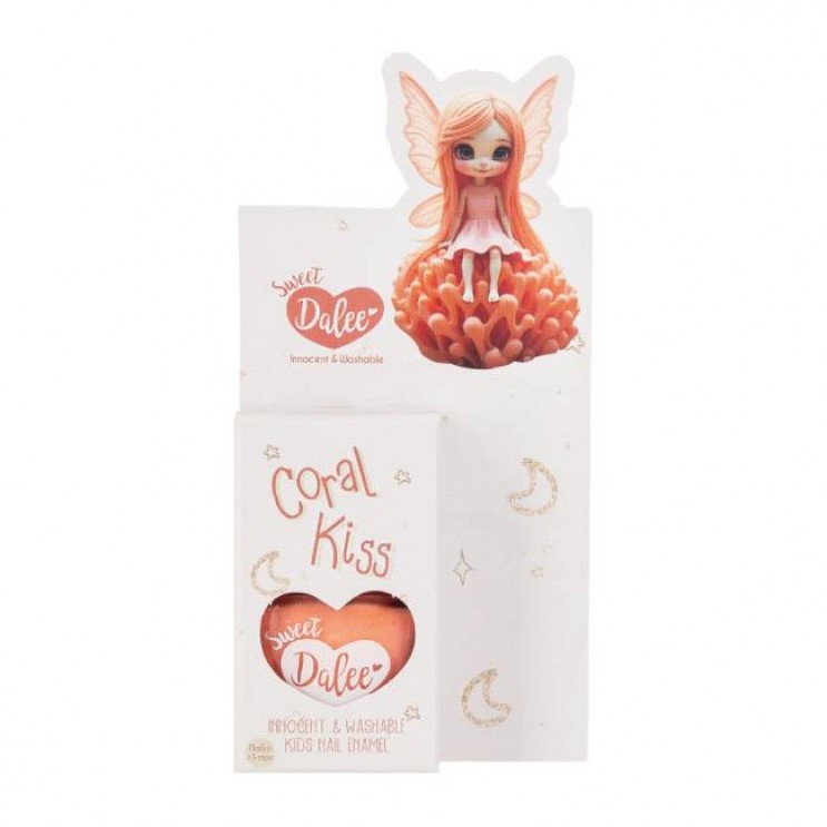 Medisei Sweet Dalee Nail Polish 912 Coral Kiss 12ml | Παιδικό Βερνίκι Νυχιών με Βάση το Νερό ΦΡΟΝΤΙΔΑ ΝΥΧΙΩΝ & ΠΟΔΙΩΝ