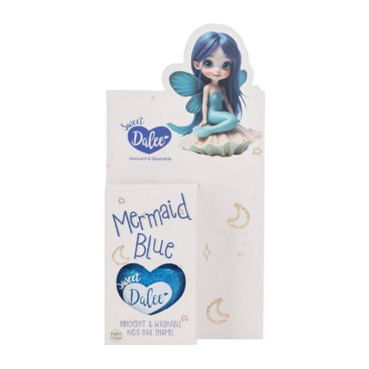 Medisei Sweet Dalee Nail Polish 909 Mermaid Blue 12ml | Παιδικό Βερνίκι Νυχιών με Βάση το Νερό ΦΡΟΝΤΙΔΑ ΝΥΧΙΩΝ & ΠΟΔΙΩΝ