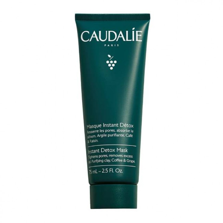 Caudalie Instant Detox Mask 75ml | Μάσκα Ροζ Αργίλου για Βαθύ Καθαρισμό & Σύσφιξη Πόρων   Καθαρισμός - Ντεμακιγιάζ
