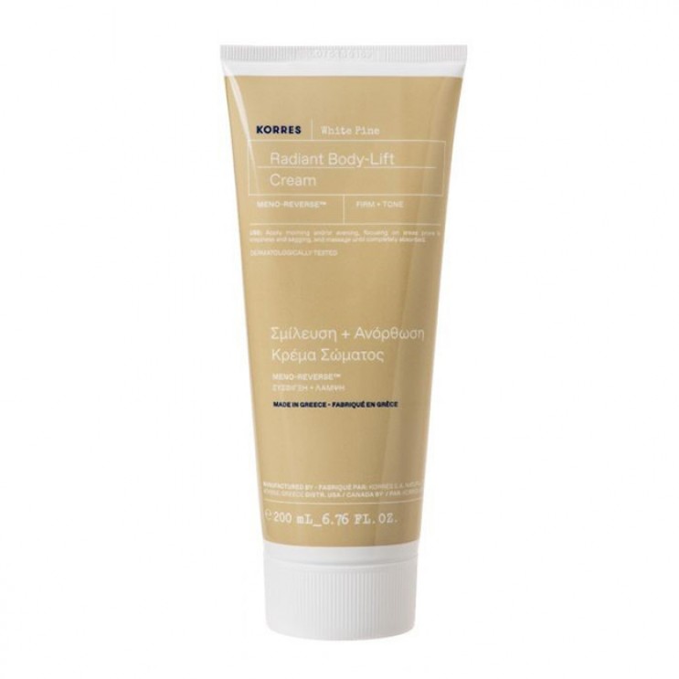 Korres White Pine Radiant Body Lift Cream 200ml | Λευκή Πεύκη Κρέμα Σώματος για Σμίλευση & Ανόρθωση Αδυνάτισμα - Κυτταρίτιδα - Σύσφιξη