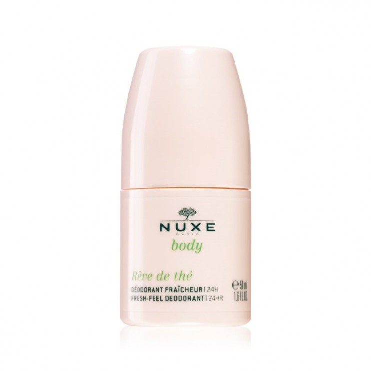 Nuxe Body Rêve de Thé Refreshing Deodorant  24h 50ml | Αποσμητικό Roll-On για Αίσθηση Φρεσκάδας