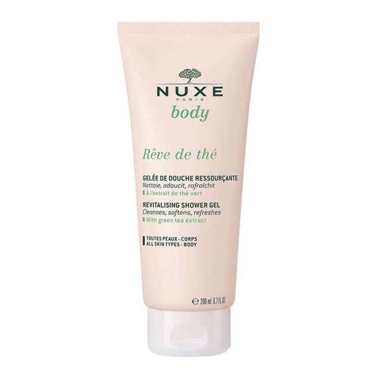Nuxe Body Rêve de Thé Revitalising Shower Gel 200ml | Αναζωογονητικό Αφρόλουτρο