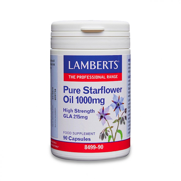 Lamberts Pure Starflower Oil 1000mg (High Gla 220mg) 90caps ΔΗΜΟΦΙΛΕΣΤΕΡΑ