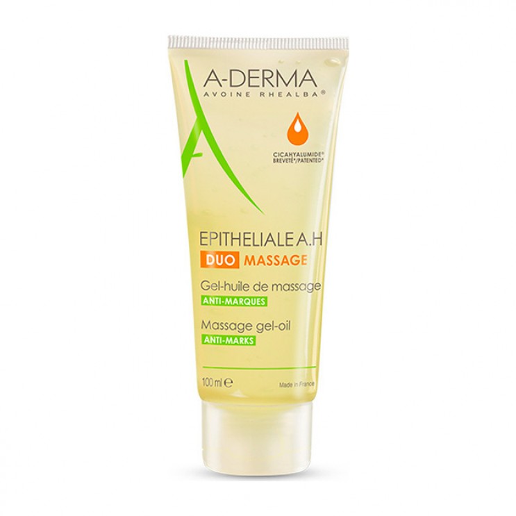 A-Derma Epitheliale A.H. Massage Gel Oil 100ml | Ελαιώδες Τζελ για Μασάζ Κατά των Ουλών & Ραγάδων του Δέρματος 