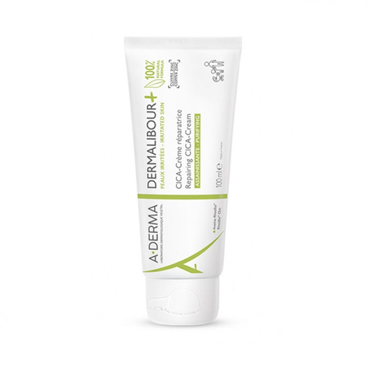 A-Derma Dermalibour+ Cica Creme 100ml | Εξυγιαντική, Καταπραϋντική και Επανορθωτική Κρέμα