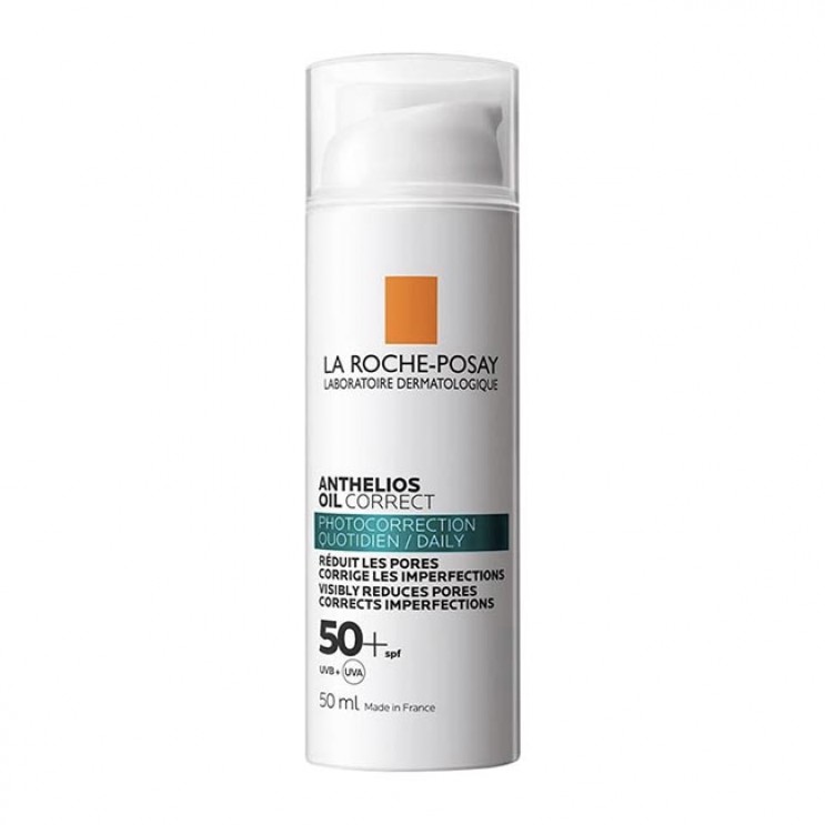 La Roche Posay Anthelios Oil Correct SPF50 Photocorrection Daily Gel 50ml | Αντηλιακή Κρέμα Κατά των Ατελειών και της Φωτογήρανσης 