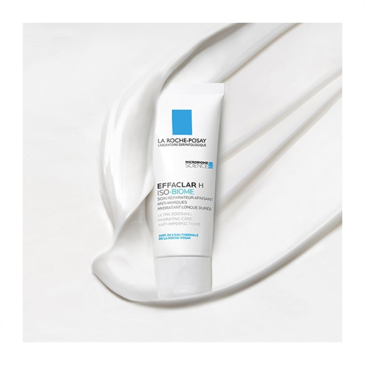 La Roche Posay Effaclar H Iso-Biome Cream 40ml | Καταπραϋντική Ενυδατική Φροντίδα για το Ευαισθητοποιημένο Δέρμα υπό Φαρμακευτική Αγωγή