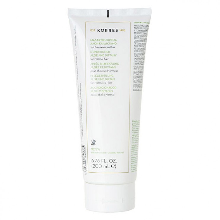 Korres Conditioner Για Κανονικά Μαλλιά Με Αλόη & Δίκταμο 200ml ΦΡΟΝΤΙΔΑ ΜΑΛΛΙΩΝ