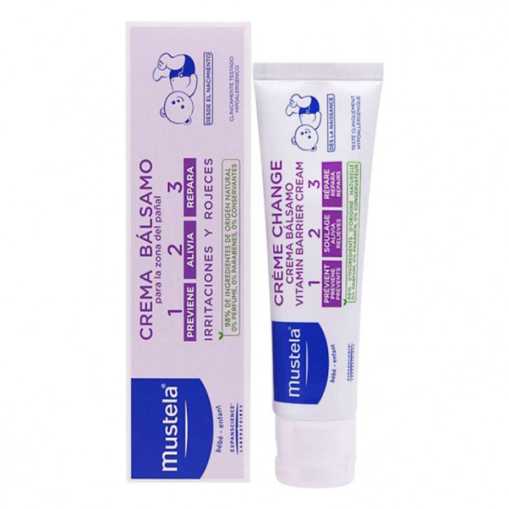 Mustela Vitamin Barrier Cream 1 2 3 Limited Edition 150ml | Κρέμα Αλλαγής Πάνας ΦΡΟΝΤΙΔΑ ΜΩΡΟΥ