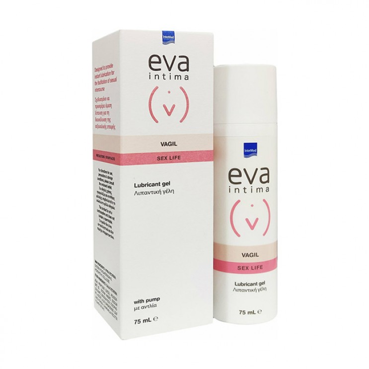 Intermed Eva Vagil 75ml | Λεπτόρρευστη Γέλη για την Ενίσχυση της Φυσικής Λίπανσης του Κόλπου ΥΓΙΕΙΝΗ