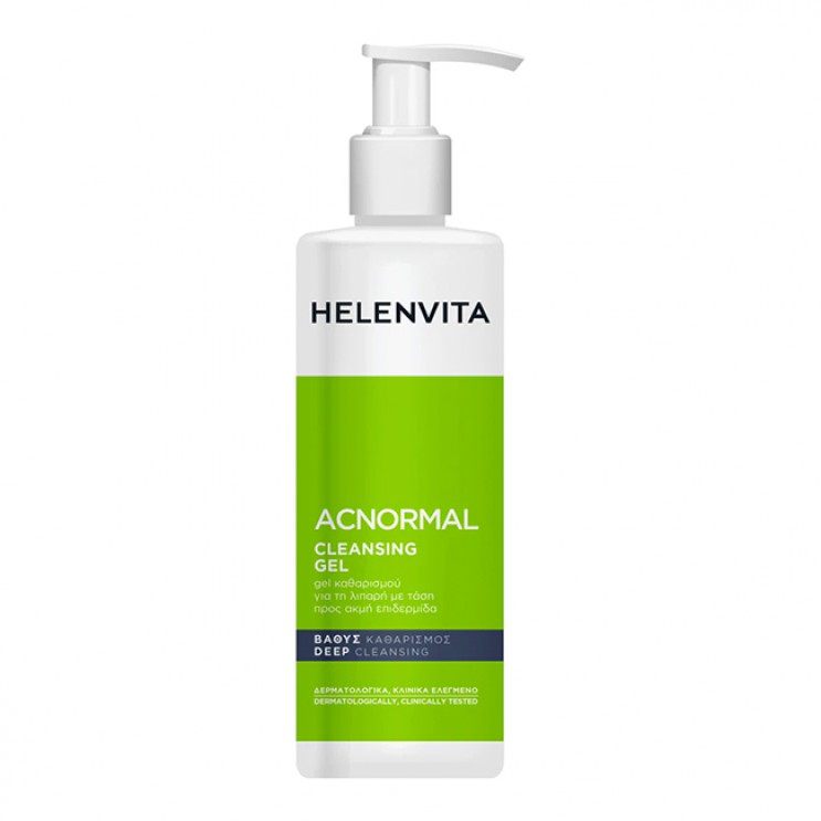 Helenvita ACNormal Cleansing Gel 400ml | Τζελ Καθαρισμού για Ακνεϊκή Επιδερμίδα  ΦΡΟΝΤΙΔΑ ΠΡΟΣΩΠΟΥ